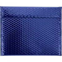 Glamour Bubble Mailers, 13 3/4" x 11", Blue, 48/Case