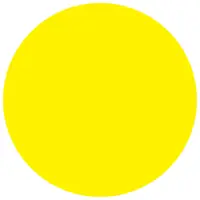 Tape Logic® Removable Labels, 3" Circle, Fluorescent Yellow, 500 /Roll