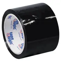 Tape Logic® Carton Sealing Tape, 2.2 Mil, 3" x 55 yds., Black, 6/Case