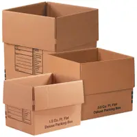 #1 Moving Shipping Box Combo Pack, Kraft, 1 Kit