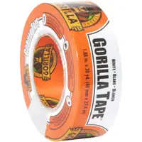 Gorilla® Duct Tape, 17.0 Mil, 2" x 30 yds., White, 1/Case