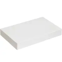 Apparel Boxes, 15" x 9 1/2" x 2", White, 100/Case