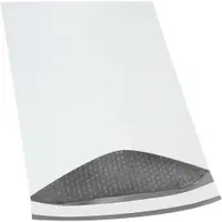 Bubble Lined Poly Mailers, 14 1/4" x 20", White, 25/Case