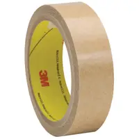 3M™ 927 Adhesive Transfer Tape, Hand Rolls, 2.0 Mil, 1" x 60 yds., Clear, 36/Case