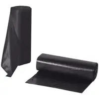 High Density Trash Liners, 40 - 45 Gallon, .86 Mil., 40" x 48", Black, 150/Case