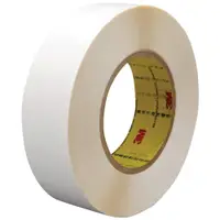 3M™ 9579 Double Sided Film Tape, 9.0 Mil, 1" x 36 yds., White, 36/Case