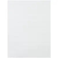 Flush Cut Foam Pouches, 18" x 24", White, 75/Case