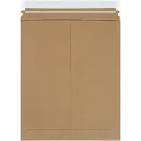 Stayflats Plus® Self-Seal Mailers, 11" x 13-1/2", Kraft, 100/Case