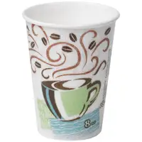 Dixie® PerfecTouch® Insulated Cups, 8 oz., Multi, 500/Case