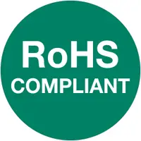 Tape Logic® Labels, "RoHS Compliant" Green, 1" Circle, Green, 500/Roll