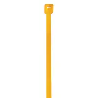 Colored Cable Ties, 40#, 5 1/2", Fluorescent Orange, 1000/Case