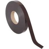 Magnetic Tape, 1" x 50', Black, 1/Case