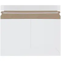 Stayflats Lite® Side Loading Mailers, 9" x 6", White, 200/Case