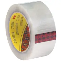 3M™ 355 Carton Sealing Tape, 3.5 Mil, 2" x 55 yds., Clear, 36/Case