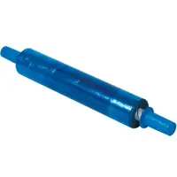 Goodwrappers® Colored Cast Stretch Film, 20" x 80 Gauge x 1000', Blue, 4/Case