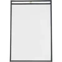 Stitched Job Ticket Holders, 11" x 17", Black, 25/Case