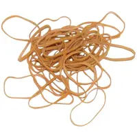 Rubber Bands, 1/8" x 2 1/2", Brown, 10 Lbs./Case