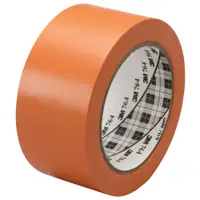 3M™ 764 Vinyl Tape, 5.0 Mil, 2" x 36 yds, Orange, 24/Case