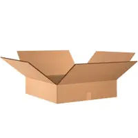 Double Wall Boxes, 24" x 24" x 6", Kraft, 10/Bundle; 90/Skid