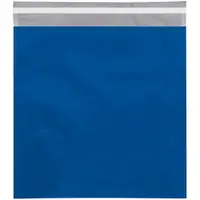 Metallic Glamour Mailers, 10 3/4" x 13", Blue, 250/Case