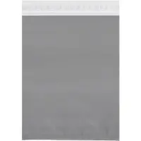 Clear View Poly Mailers, 14" x 17", Clear/White, 100/Case