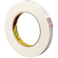3M™ 897 Strapping Tape, 6.0 Mil, 3/4" x 60 yds., Clear, 48/Case