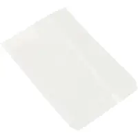 Flat Merchandise Bags, 8 1/2" x 11", White, 2000/Case