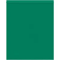 Reclosable Poly Bags, 2 Mil, 10" x 12", Green, 1000/Case