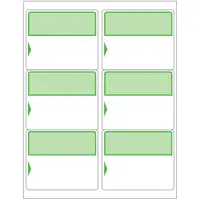 Blank To/From Labels - Green 100 SHEETS