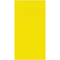 Reclosable 2 Mil Poly Bags, 3" x 5", Yellow, 1000/Case