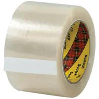 3M™ 311 Carton Sealing Tape, 2.0 Mil, 3" x 110 yds., Clear, 24/Case
