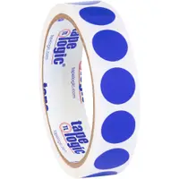 Tape Logic® Inventory Circle Labels, 3/4", Dark Blue, 500/Roll