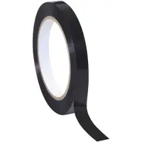 Tape Logic® Poly Strapping Tape, 2.7 Mil, 1/2" x 60 yds, Black, 144/Case