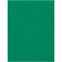 Reclosable Poly Bags, 2 Mil, 12" x 15", Green, 1000/Case