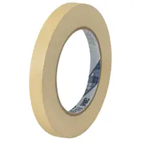3M™ 2307 Masking Tape, 5.2 Mil, 1/2" x 60 yds., Natural, 72/Case