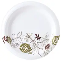 Dixie® Paper Plates, 9" Heavyweight, White, 500/Case