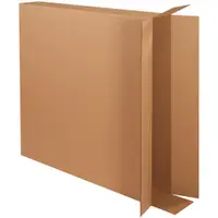 Side Loading Boxes, 40" x 6" x 40", Kraft, 20/Bundle; 120/Skid