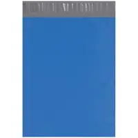 Poly Mailers, 12" x 15 1/2", Blue, 100/Case