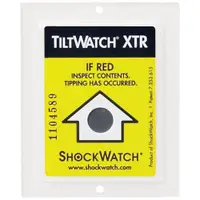 Tiltwatch® XTR, Yellow, 100/Case