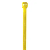 Colored Cable Ties, 40#, 8", Yellow, 1000/Case