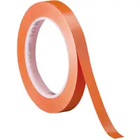 3M™ 471 Vinyl Tape, 5.2 Mil, 1/4" x 36 yds., Orange, 144/Case