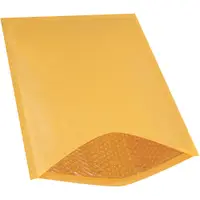 Heat-Seal Bubble Mailers, #7, 14 1/4" x 20", Kraft, 25/Case