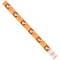 Tyvek® Wristbands, 3/4" x 10", Orange "Age Verified", 500/Case