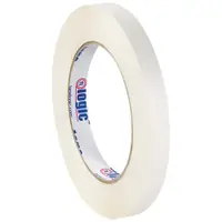 Tape Logic® Double Sided Film Tape, 3.5 Mil, 1/2" x 60 yds., White, 96/Case