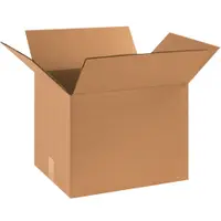 Double Wall Boxes, 18" x 14" x 14", Kraft, 15/Bundle; 90/Skid