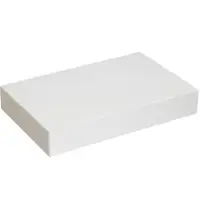 Apparel Boxes, 24" x 14" x 4", White, 25/Case