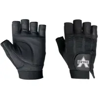 Pro Material Handling Fingerless Gloves, Small, Black, 2 Pairs/Case