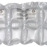 MINI PAK'R™ Double Cushion Pillow, 6" x 7", Clear, 1/Case