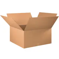 Corrugated Boxes, 30" x 30" x 16", Kraft, 10/Bundle; 120/Skid