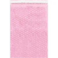 Anti-Static Bubble Pouches, 20" x 20", Pink, 100/Case